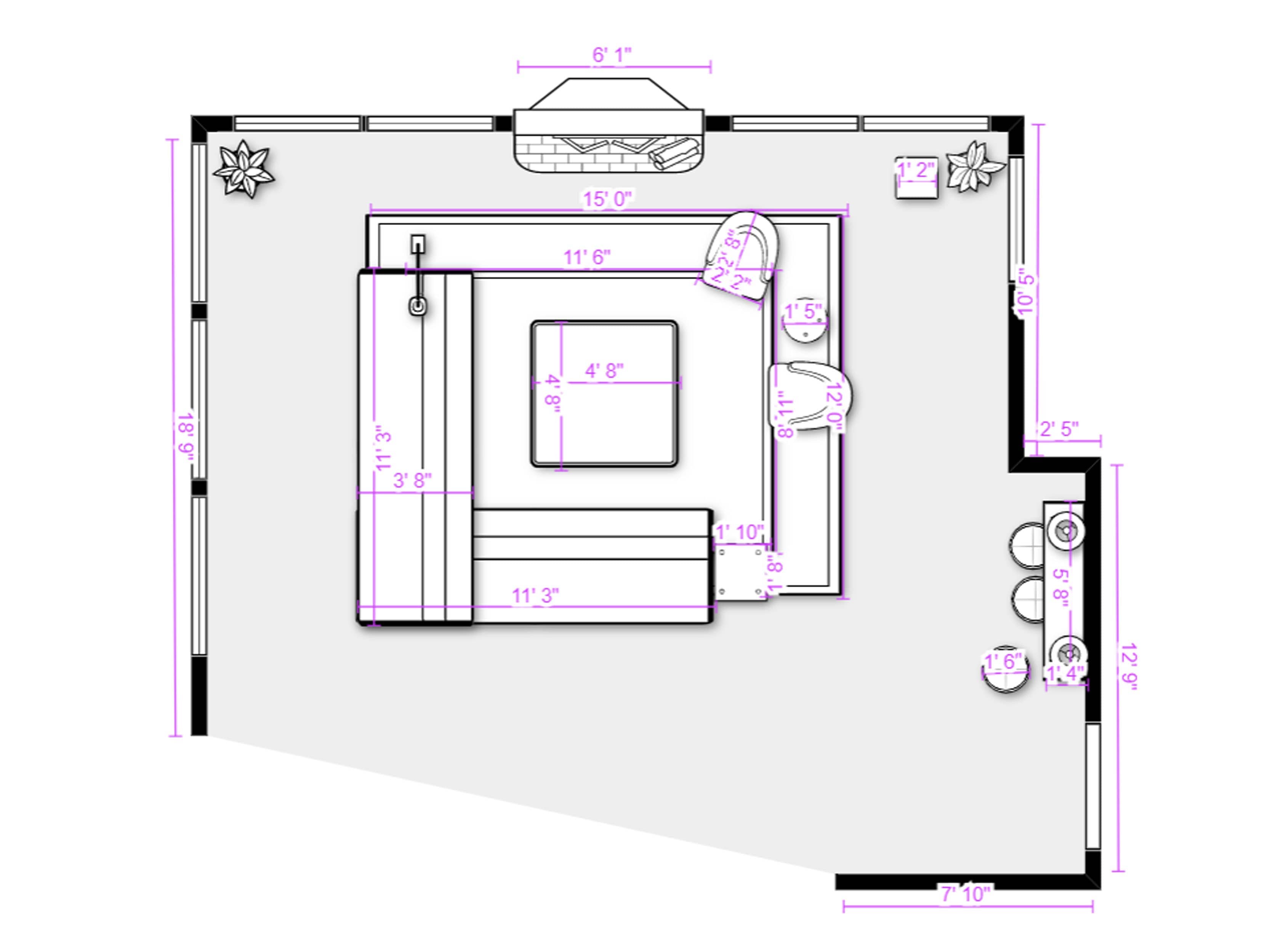 Stuccco design floor plan