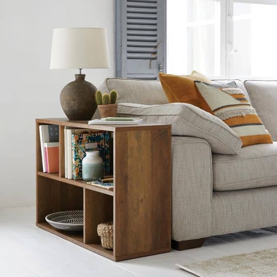 unique side table with storage