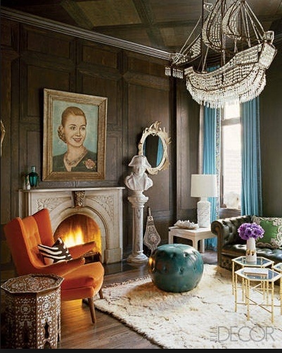 Bold eclectic design style