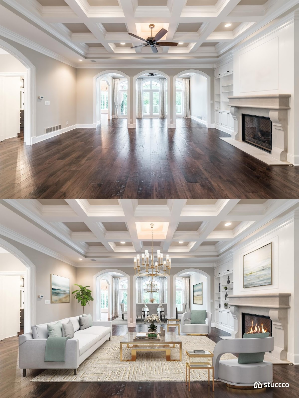 Virtual staging for high end real estate sales