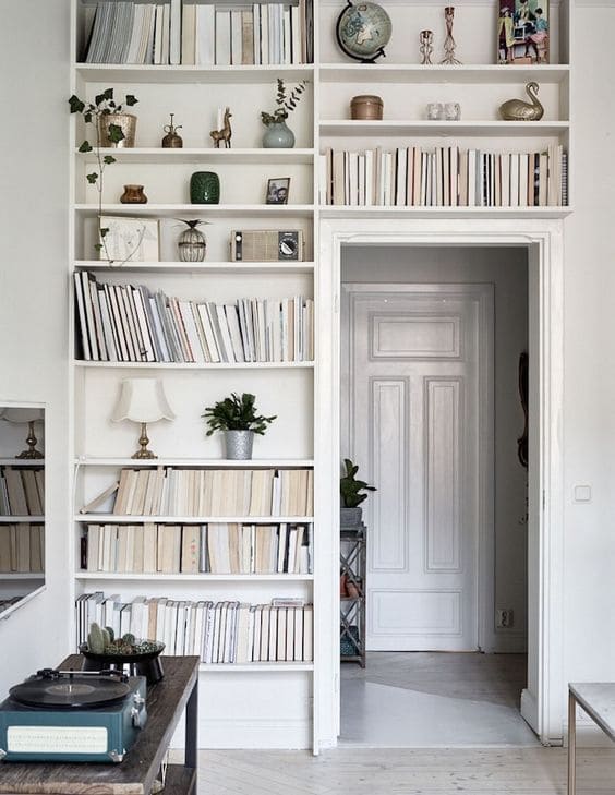 wall bookshelves