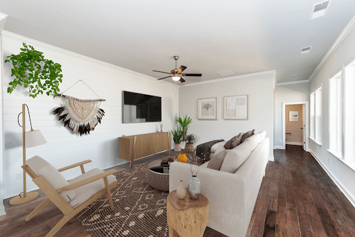 Bad example of virtual staging for real estate listings