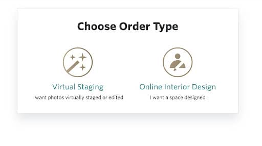 Placing a virtual staging order Stuccco
