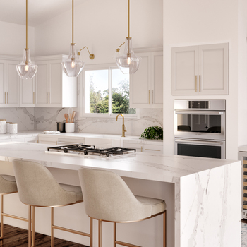 Light and Airy Luxurious Kitchen
