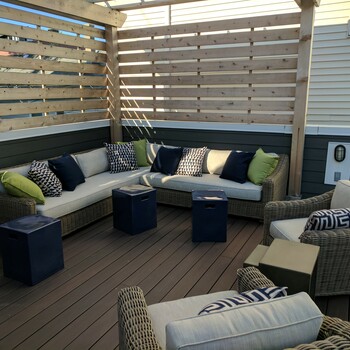 Transitional Roof Deck