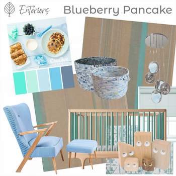 Style Board - Blueberry Pancake