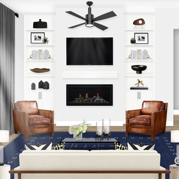 Modern Eclectic Living Room