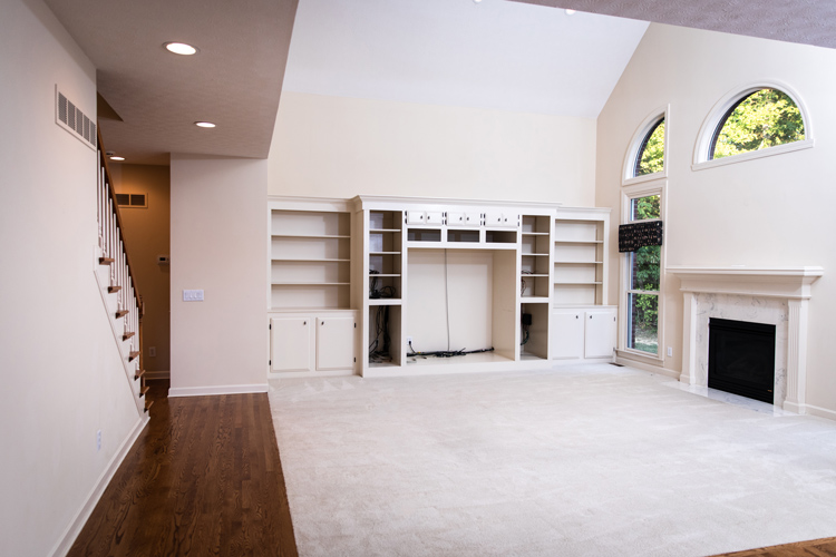 Vacant living room